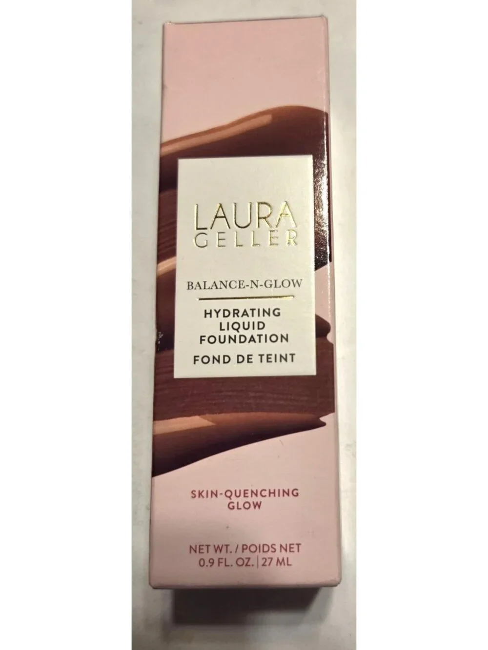 Laura Geller Balance-N-Glow Hydrating Liquid Foundation .9 Fl Oz Deep Makeup